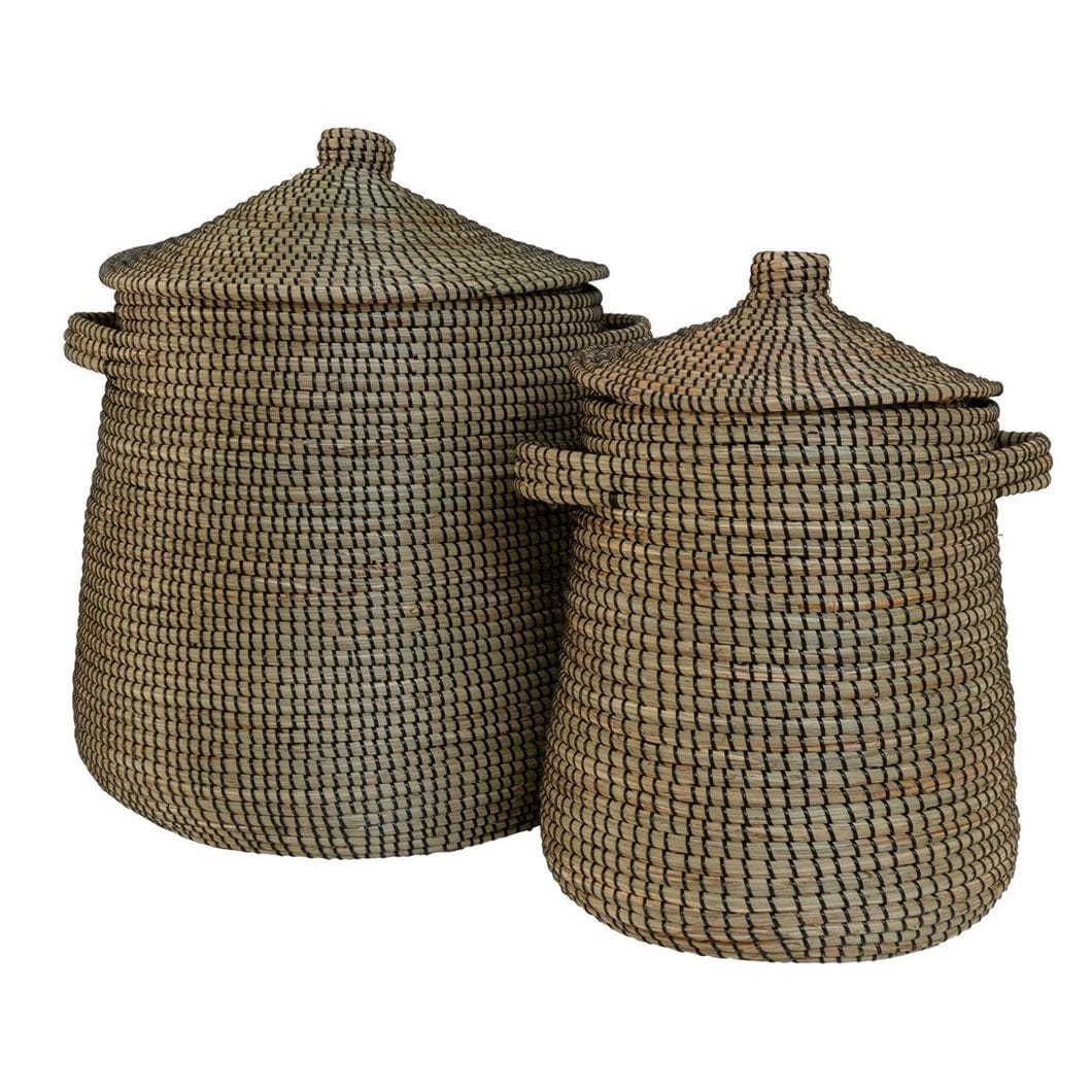 Mai Laundry Basket in Noir - Image 4