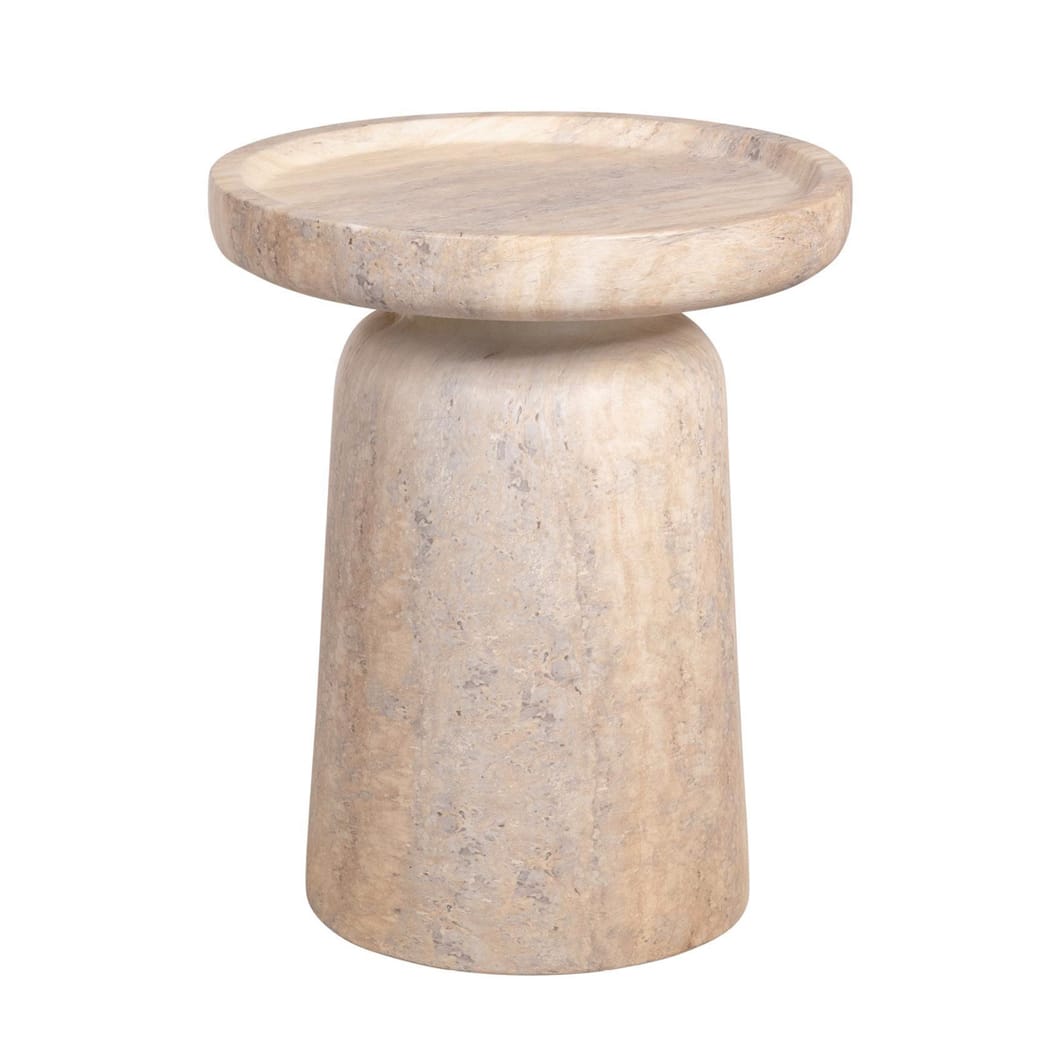 Pearl Side Table in Beach