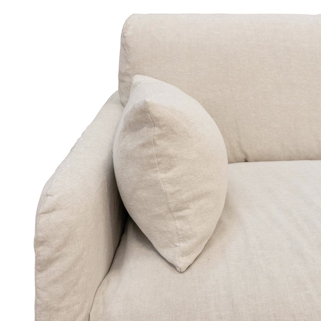 Savoy Sofa 3-Seater in Natural - Image 4