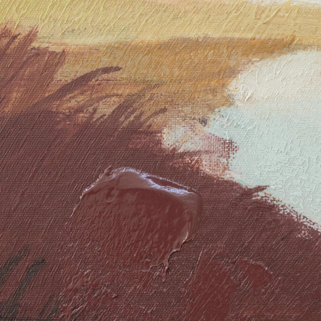 Blush Horizon Wall Art in Field - Image 2