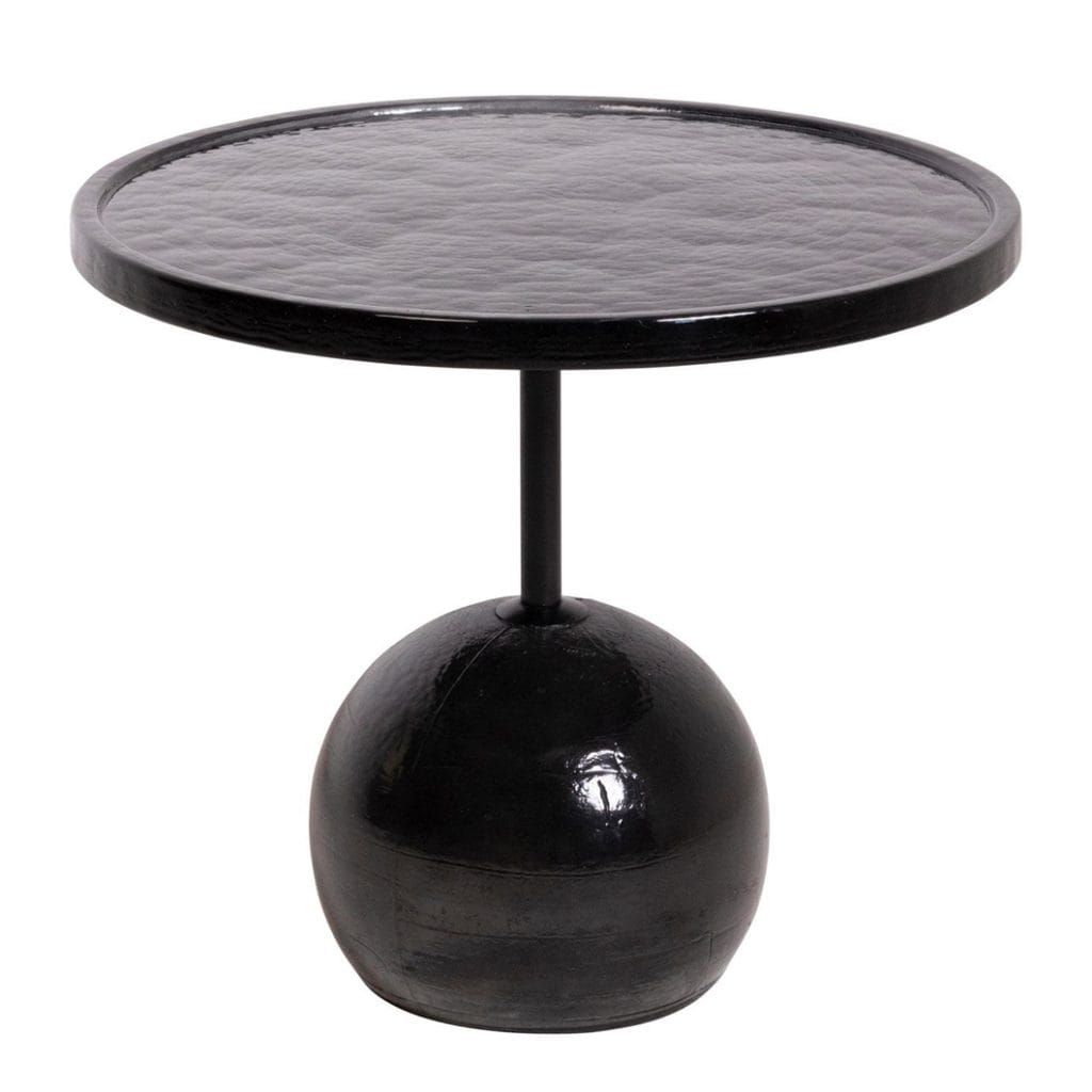 Dew Drops Glass Coffee Table in Dusk